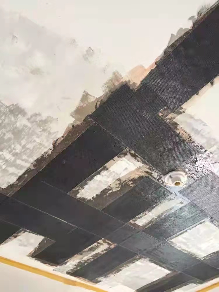 海城碳纤维布加固楼板裂缝